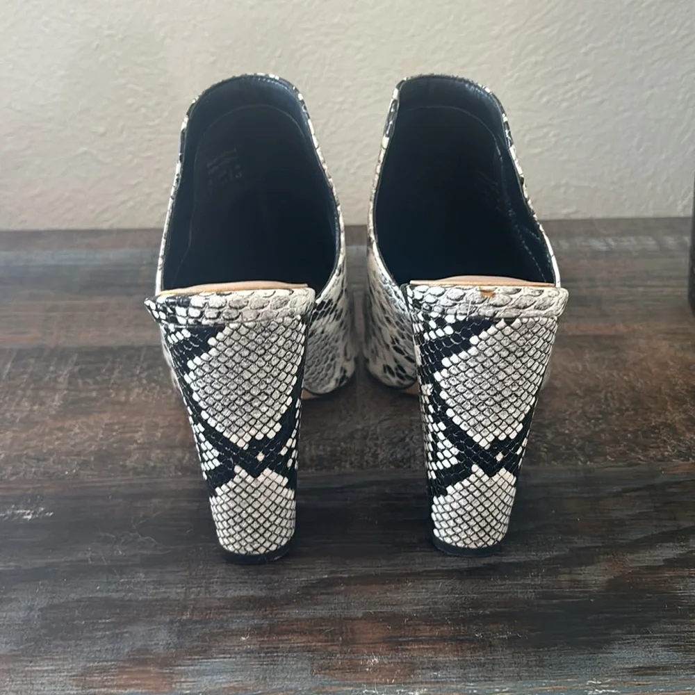 ALDO Python chunky heel - Picture 4 of 7